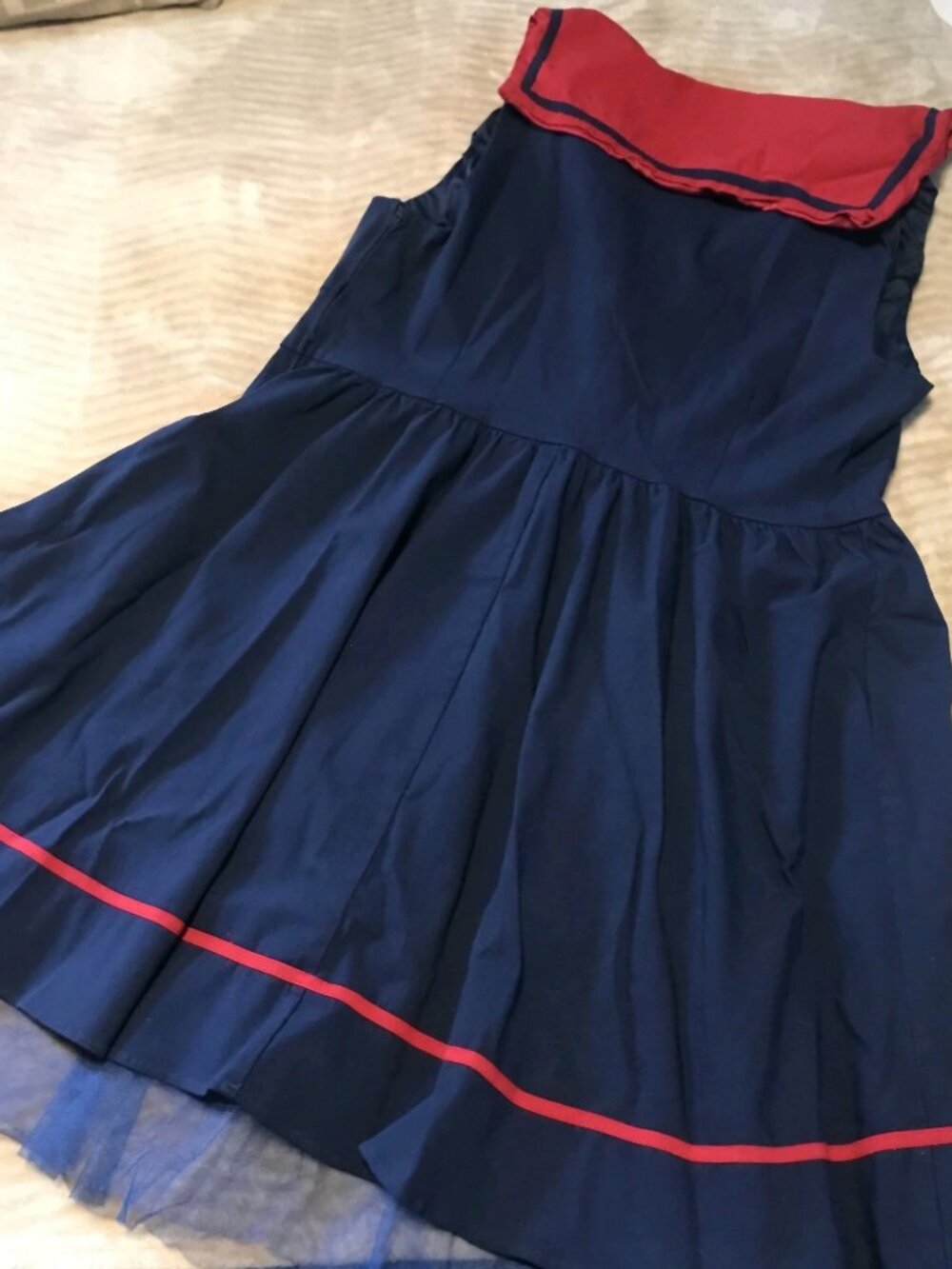 Marvel Her Universe Limited Edition Blue Thor costume Party A Line Rare Dress M - Picture 2 of 8